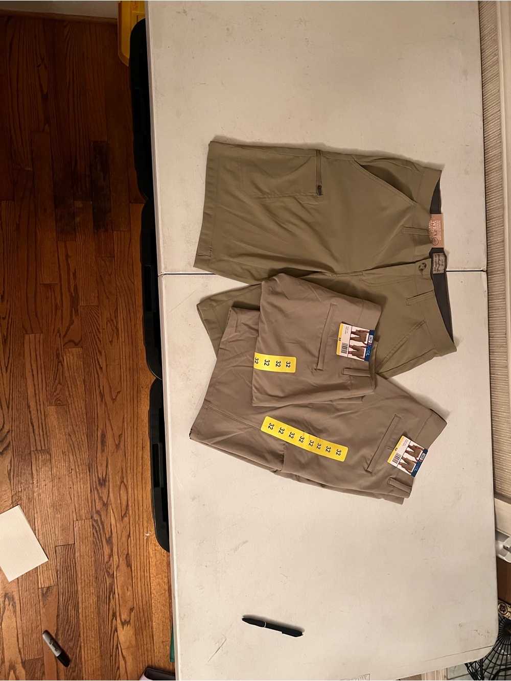 Weatherproof Men's Cargo Shorts - Olive & Taupe